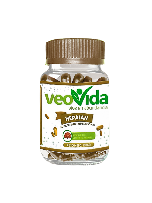 Hepasan: Potente apoyo para la salud hepática y más. Nuestra fórmula exclusiva está diseñada para prevenir enfermedades del hígado, incluido el cáncer.
