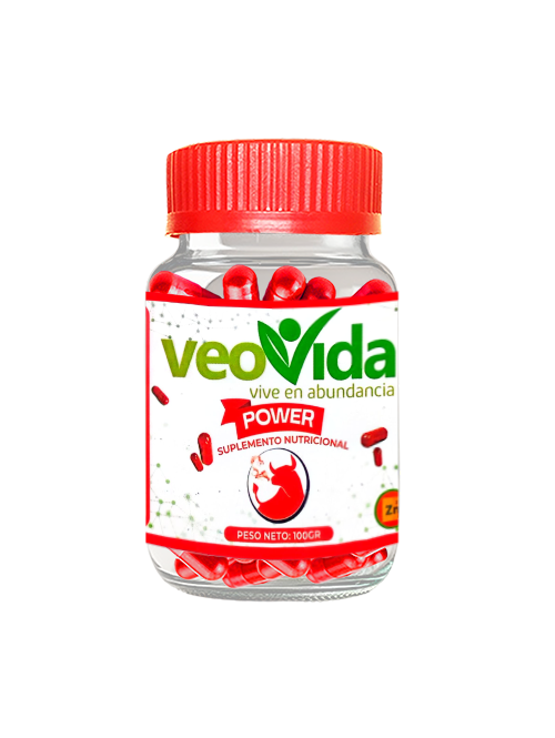 Power: Refuerza la salud de los órganos reproductores en hombres y mujeres. Nuestra fórmula única está diseñada para prevenir enfermedades de la próstata y promover el bienestar del sistema reproductor.